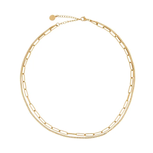 CACHAREL OLYMPE - COLAR DOURADO PARA SENHORA